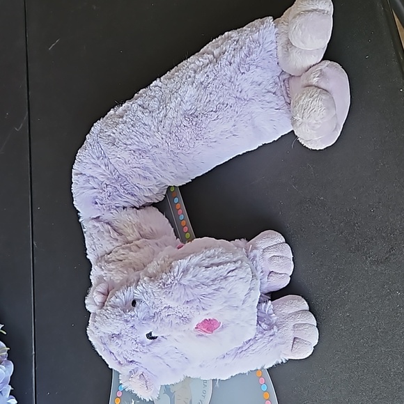 Cozy Hugs 🎄 Large Purple Hippo Plush Neck & Body Warmer NWT - Picture 6 of 9